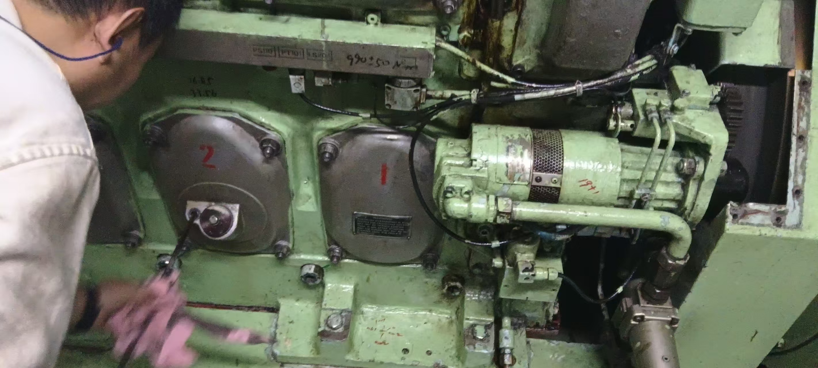 Wartsila auxiliary unit, NO.1 and NO.3 units have their balance shafts replaced